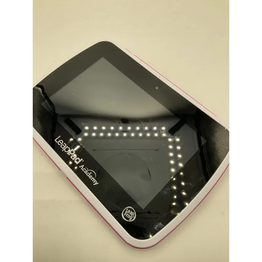 LeapFrog LeapPad Academy Kids Learning Tablet - White/Pink